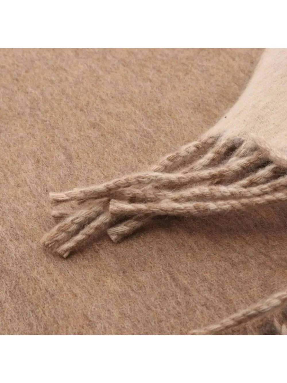 Hermes Scarf Recto Verso Beige - Picture 5 of 5